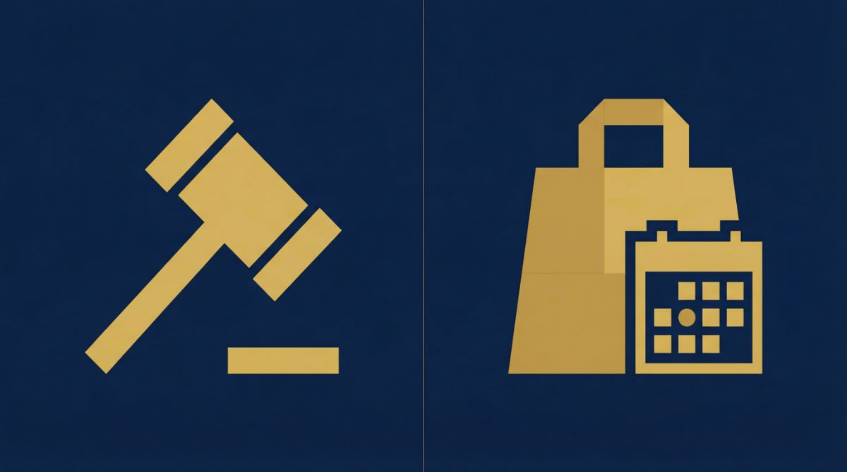 Capa do artigo: STF retoma julgamento sobre validade do trabalho no varejo aos domingos e feriados.